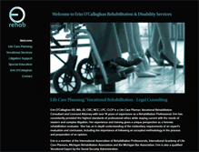 Tablet Screenshot of erinocallaghanrehabilitation.com